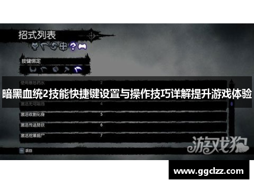 暗黑血统2技能快捷键设置与操作技巧详解提升游戏体验